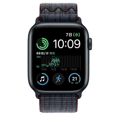 第2世代】Apple Watch SE 44mm GPS+Cellularモデル MA9P4J/A+MYJD3FE/A  A2724【ミッドナイトアルミニウムケース/ブラックブルーNikeスポーツループ】|中古ウェアラブル端末格安販売の【イオシス】