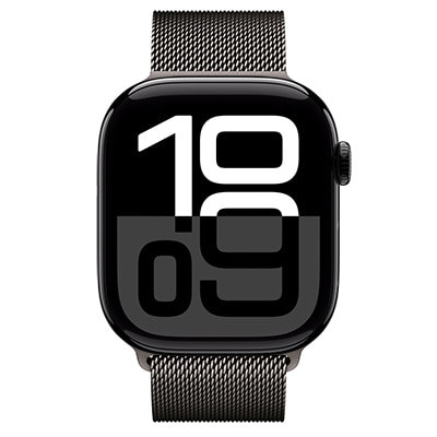 Apple Watch Series10 46mm GPSモデル MWX13J/A+MC7L4FE/A  A2999【ジェットブラックアルミニウムケース/スレートミラネーゼループ】|中古ウェアラブル端末格安販売の【イオシス】