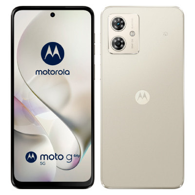 箱傷み】Moto g64y 5G A401MO バニラクリーム【Y!mobile版SIMフリー
