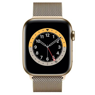 Apple Watch Series6 44mm GPS+Cellularモデル M09G3J/A A2376【ゴールドステンレススチールケース/ ゴールドミラネーゼループ】|中古ウェアラブル端末格安販売の【イオシス】