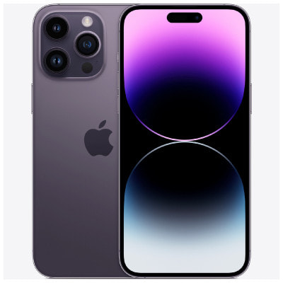 イオシス|iPhone14 Pro Max A2893 (MQ9N3J/A) 1TB ディープパープル【docomo版 SIMフリー】
