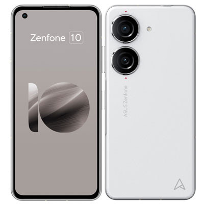 ASUS ZenFone10 AI2302 White【RAM8GB/ROM256GB mineo版SIMフリー