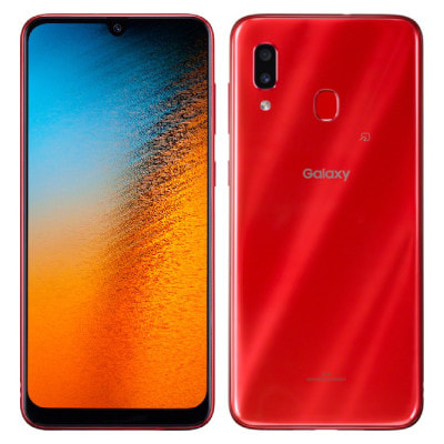 Galaxy A30 SCV43 レッド 【UQmobile版 SIMFREE】|中古スマートフォン格安販売の【イオシス】