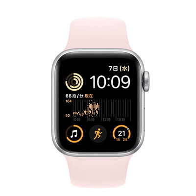 その他 Apple Watch SE 40mm Apple Watch SE GPS 40mm Starlight Aluminium Sport Band S/M M