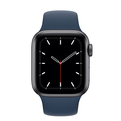 Apple Watch SE 40mm GPSモデル MKQC3J/A  A2351【スペースグレイアルミニウムケース/アビスブルースポーツバンド】|中古ウェアラブル端末格安販売の【イオシス】