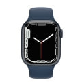 Apple Watch Series7 41mm GPSモデル MKND3J/A+MKUE3FE/A A2473【ミッドナイトアルミニウムケース/アビスブルースポーツバンド】