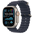 Apple Watch Ultra2 49mm GPS+Cellularモデル MX4D3J/A A2986【ナチュラルチタニウムケース/ネイビーオーシャンバンド】