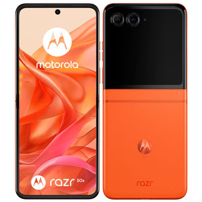 motorola razr 50s SoftBank オレンジ simフリー motorola razr 50s A403MO スプリッツオレンジ【SoftBank版SIMフリー