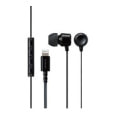 Lightnig接続 リモコン付き マイク搭載イヤホン ブラック HDSE20LH1BK