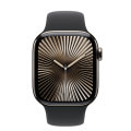 Apple Watch Series10 42mm GPS+Cellularモデル MX0J3J/A+MXLJ3FE/A A3001【ナチュラルチタニウムケース/ブラックスポーツバンド】