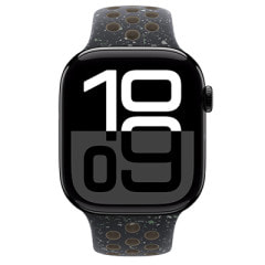 Apple Watch Series10 46mm GPSモデル MWX13J/A+MYL73FE/A A2999【ジェットブラックアルミニウムケース/ミッドナイトスカイNikeスポーツバンド】
