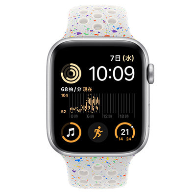 【新品・未使用】Apple Watch SE 44mm 第2世代 GPSモデル Apple Apple Watch SE 第2世代 GPSモデル 44mm スポーツバンド M