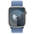 Apple Watch Series9 45mm GPSモデル MR9F3J/A A2980【シルバーアルミニウムケース/ウィンターブルースポーツループ】
