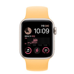 第2世代】Apple Watch SE 40mm GPSモデル MA9A4J/A+MC1X4FE/A