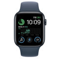 【第2世代】Apple Watch SE 44mm GPSモデル MRTX3J/A+MT3R3FE/A A2723【ミッドナイトアルミニウムケース/ストームブルースポーツバンド】