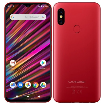 イオシス|UMIDIGI F1 Play Red 【海外版SIMFREE】