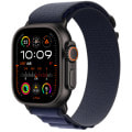Apple Watch Ultra2 49mm GPS+Cellularモデル MYTF3J/A+MYPX3FE/A A2986【ブラックチタニウムケース/ネイビーアルパインループ】