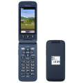 ★美品★ docomo らくらくホン ネイビー ガラケー F-01M ムスビー｜☆docomo らくらくホン F-01M ネイビー SIMロック解除
