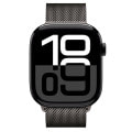 Apple Watch Series10 46mm GPSモデル MWX13J/A+MXMT3FE/A A2999【ジェットブラックアルミニウムケース/スレートステンレススチールミラネーゼループ】