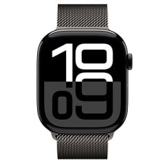 Apple Watch Series10 46mm GPSモデル MWX13J/A+MC7L4FE/A A2999【ジェットブラックアルミニウムケース/スレートミラネーゼループ】