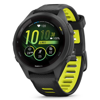 Garmin Forerunner 265S Black 010-02810-43|中古ウェアラブル端末格安  