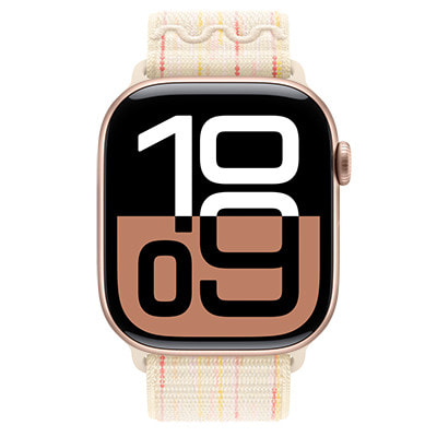 Apple Watch Series 10（GPS + Cellularモデル）- 46mmローズ