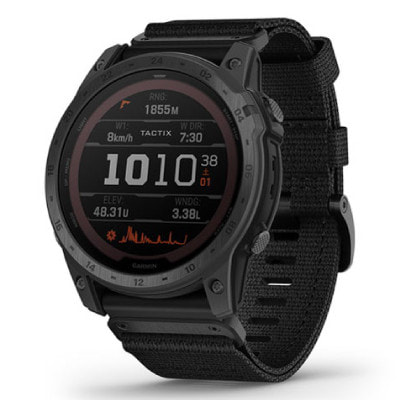 イオシス|Garmin tactix 7 Pro Sapphire Dual Power Carbon Gray DLC/Black Nylon 010-02704-34