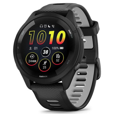 Garmin Forerunner 265 Black 010-02810-40|中古ウェアラブル端末格安 