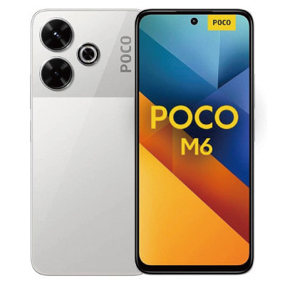 Xiaomi POCO M6 Dual-SIM Silver【8GB/256GB 海外版SIMフリー】|中古
