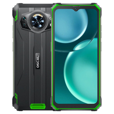 イオシス｜【箱傷み】Blackview OSCAL S80 Green【海外版SIMフリー】【ACアダプタ欠品】