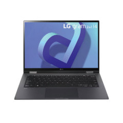 LG gram 2-in-1 14T90Q-G-AA75A3 Black【Core i7(2.1GHz)/16GB/512GB SSD/Win11Home】