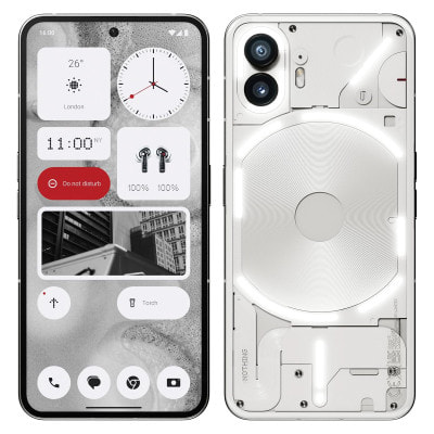Nothing phone (2a) ホワイト 国内版 Nothing Phone (2a) 5G White 256GB + 12GB Dual-SIM Factory