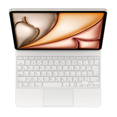 イオシス｜iPad Air 13インチ(M2/M3/M4)用 Magic Keyboard -JIS MDFW4J/A ホワイト