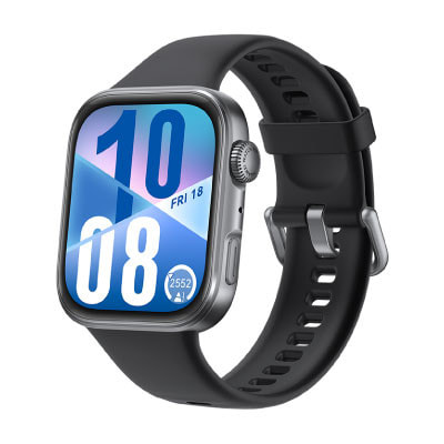 イオシス｜HUAWEI WATCH FIT4 ブラック(フルオロエラストマーベルト) SYA-B09