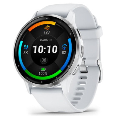 Garmin Venu 3 Whitestone/Silver 010-02784-40|中古ウェアラブル端末 