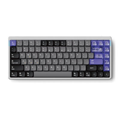 NuPhy Air75 HE [中古] NuPhy Air75 HE Gaming Keyboard Space Silver 【英語(US)配列