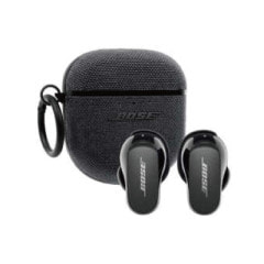 BOSE QuietComfort Earbuds II トリプルブラック FABRIC CASE COVER付