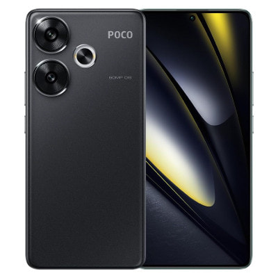 【中古美品】xiaomi POCO F6 8G 256GB black Xiaomi POCO F6 Dual-SIM Black【8GB/256GB 海外版SIMフリー