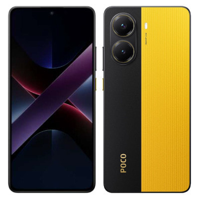 POCO X7 Pro 黒/黄 本体　RAM12GB ROM512GB Xiaomi POCO X7 Pro イエロー【RAM12GB/ROM512GB 国内版SIMフリー