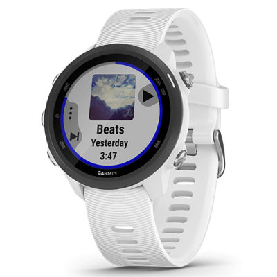 Garmin ForeAthlete 245 Music 010-02120-71 White Black|中古 Garmin ForeAthlete 245 Music 010-02120-71 White Black|中古