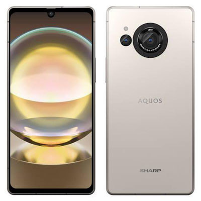 【ケース・保護フィルム付】SHARP AQUOS R8 SH-R80 クリーム ケース・保護フィルム付】SHARP AQUOS R8 SH-R80 クリーム