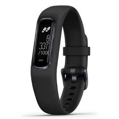 【Garmin】ガーミン vivosmart4 レギュラー（本体とケーブルのみ） ガーミン vivosmart 4 レギュラー 010-01995-64 [Blue Silver]投稿画像