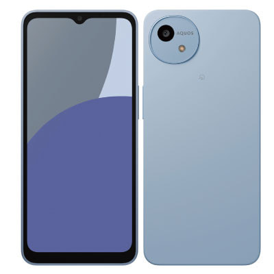 箱傷み】AQUOS wish4 SH-M27SG ブルー【海外版SIMフリー】|中古