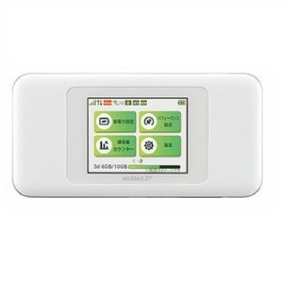 au版】Speed Wi-Fi NEXT W06 HWD37MWA ホワイト×シルバー|中古モバイル