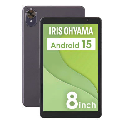 Androidタブレット本体 IRIS OHYAMA LUCA Tablet TA08E1W63-V1H IRIS OHYAMA LUCA Tablet TA08E1W63-V1H ブラック【RAM3/ROM64GB