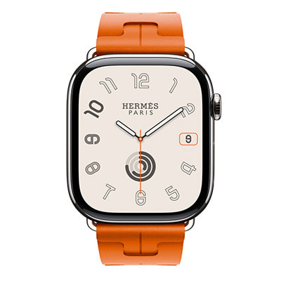 HERMES Apple Watch 46mm シリーズ10 オレンジ Apple Watch Hermes Series10 46mm GPS+Cellularモデル MX193J/A+