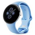【専用充電ケーブル欠品】Google Pixel Watch2 LTEモデル Polished Silverアルミケース/Bayアクティブバンド GA05028-GB