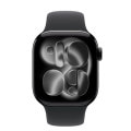 Apple Watch Series11 42mm GPSモデル MEQU4J/A A3331【ジェットブラックアルミニウムケース/ブラックスポーツバンド(M/L)】