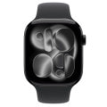 Apple Watch Series11 46mm GPSモデル MEUX4J/A A3333【ジェットブラックアルミニウムケース/ブラックスポーツバンド(M/L)】