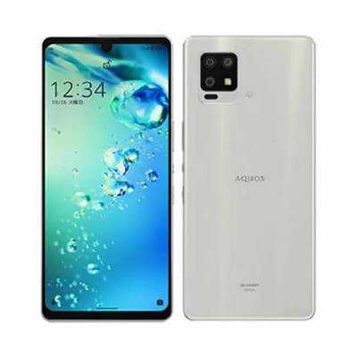 ネットワーク利用制限－】AQUOS zero6 SHG04 ホワイト【au版SIM